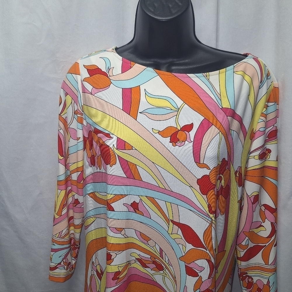 London times graphic midi dress size 12 - Picture 2 of 5